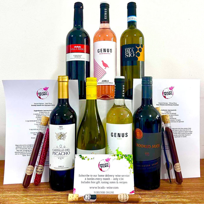 Brad's February Subscription Wines Are Launched - Order Your First Case Now!