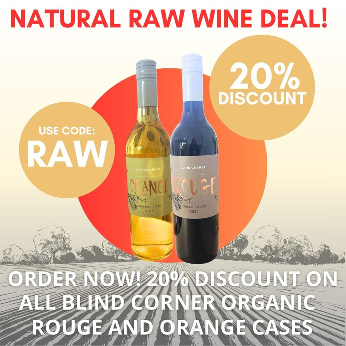 Order Now! 20% Discount on all Natural Raw Wine Cases - Free UK & EU Delivery