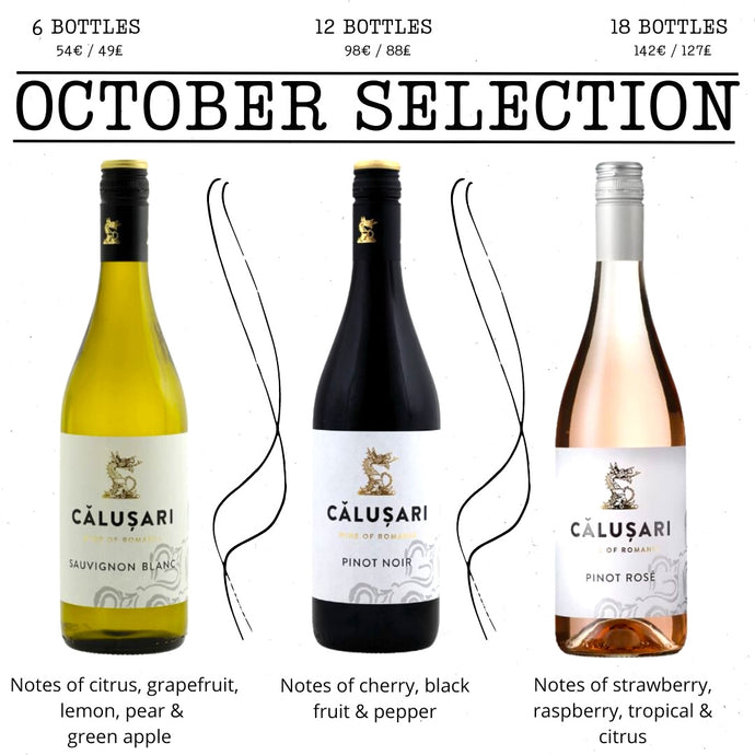 Discover Romanian Wines this October in Brad's Subscription Cases