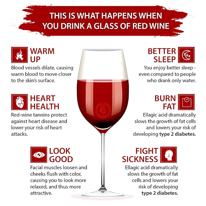 The Amazing Health Benefits of Drinking Red Wine