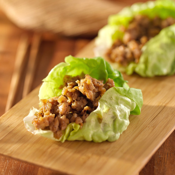 Wine & Food Pairing Recipes . Sauvignon Blanc with Thai Sesame Chicken in Lettuce Cup