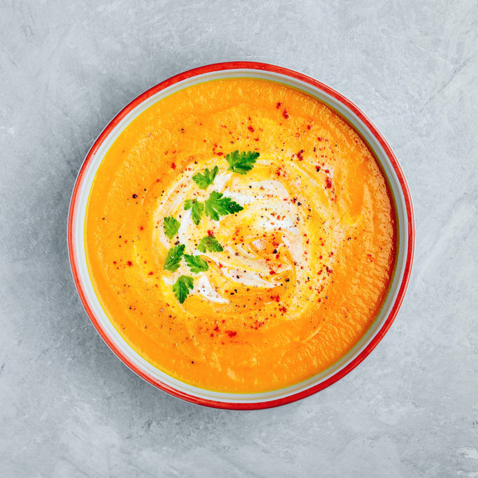 A Perfect Match for Vegan Chardonnay - Curried Carrot, Ginger and Coriander Soup