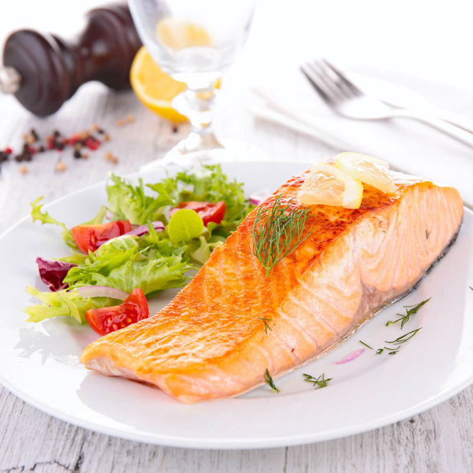 Wine and Food Pairing Recipes - Salmon Escalopes Poached in Chardonnay
